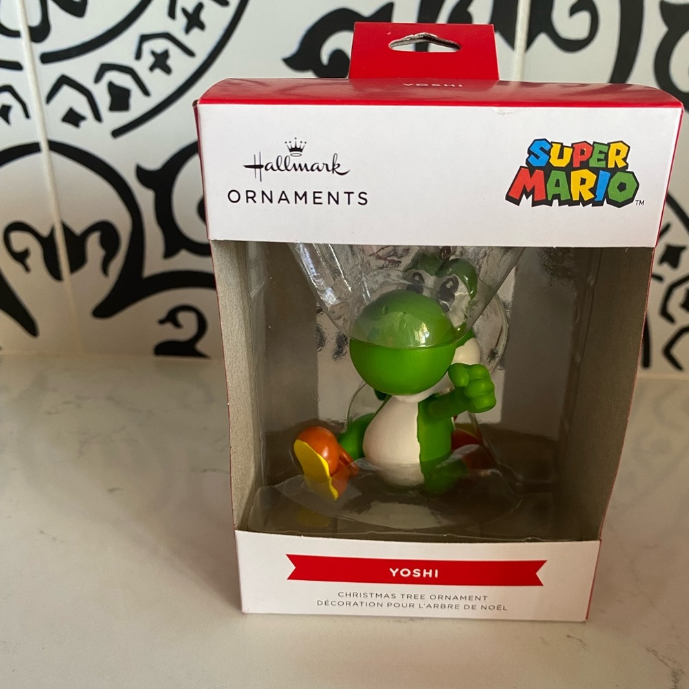 NEW Hallmark 2022 Super Mario YOSHI Christmas Ornament